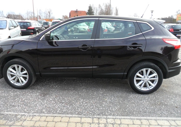 Nissan Qashqai cena 53900 przebieg: 120000, rok produkcji 2016 z Grudziądz małe 106